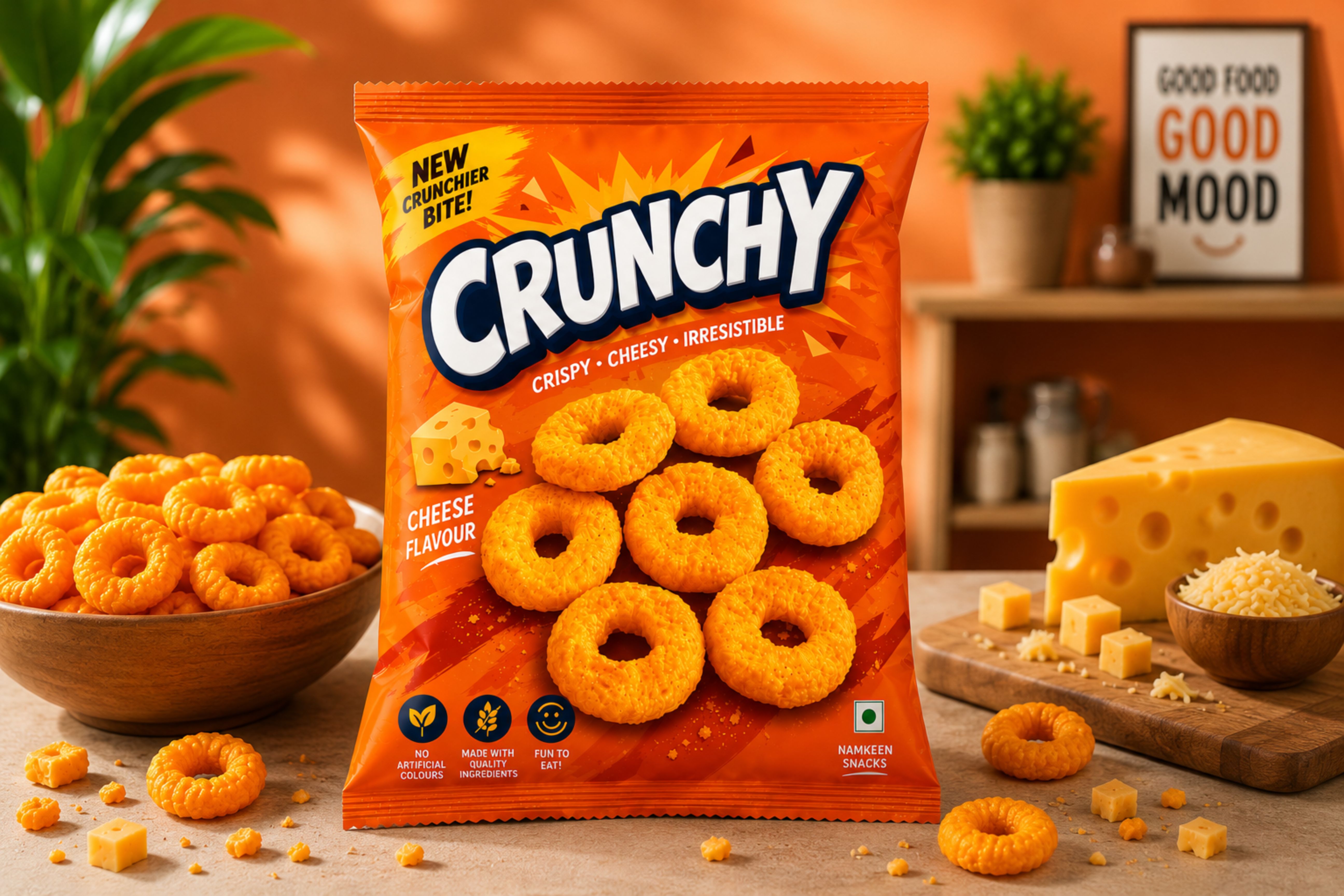Crunchy Cheese Rings 1