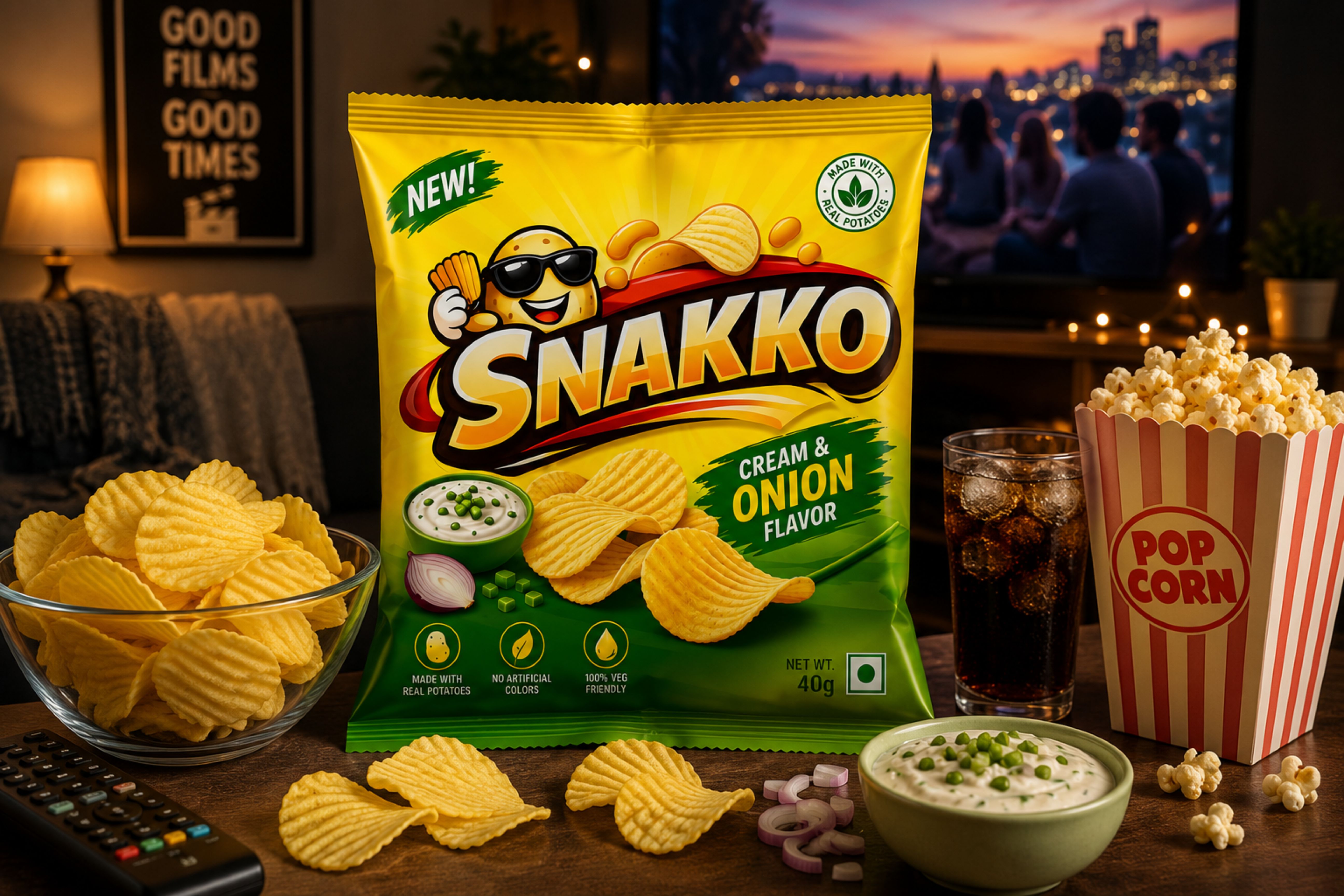 Snakko Cream & Onion 3